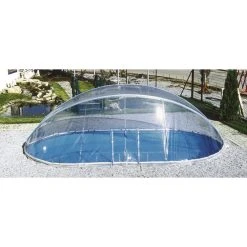 KWAD Überdachung »Cabrio Dom«, Breite: 360 Cm, Aluminium/Polyvinylchlorid