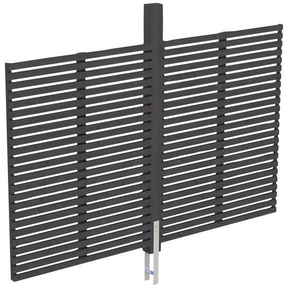 SkanHolz Rückwand, Breite: 78,5 Cm, Schiefergrau 1 SkanHolz Rückwand, Breite: 78,5 Cm, Schiefergrau