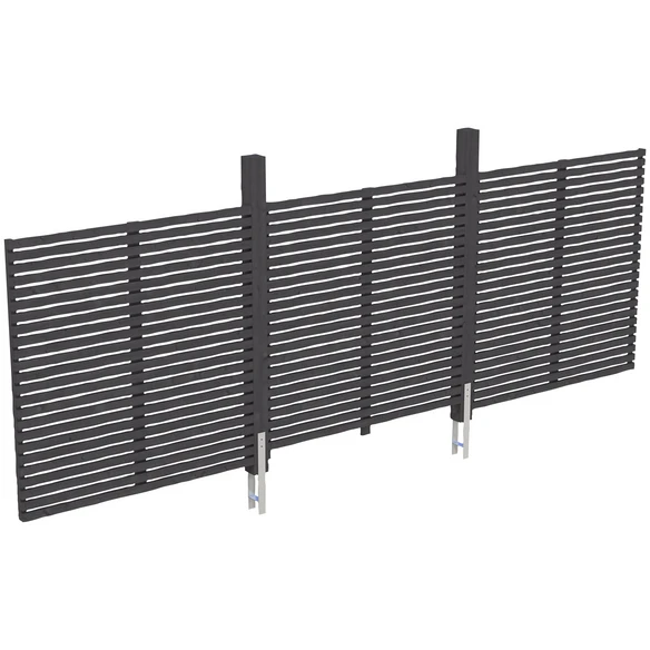 SkanHolz Rückwand, Breite: 78,5 Cm, Schiefergrau 1 SkanHolz Rückwand, Breite: 78,5 Cm, Schiefergrau