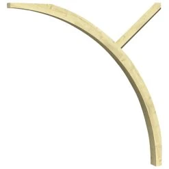 SkanHolz Einfahrtsbogen, Breite: 78,5 Cm, Natur