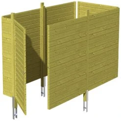 SkanHolz Brüstung, Breite: 78,5 Cm, Grün