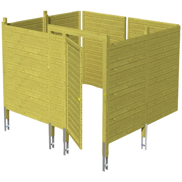 SkanHolz Brüstung, Breite: 78,5 Cm, Grün 1 SkanHolz Brüstung, Breite: 78,5 Cm, Grün