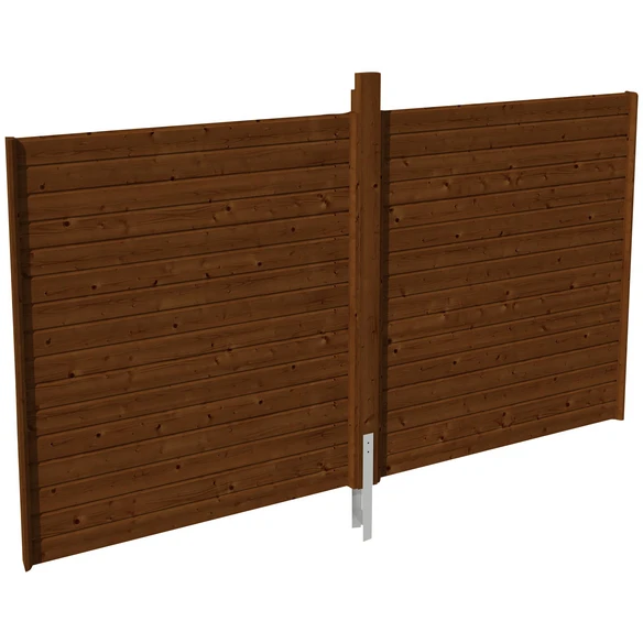 SkanHolz Rückwand, Breite: 355 Cm, Nussbaum 1 SkanHolz Rückwand, Breite: 355 Cm, Nussbaum