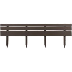 Floraworld Kantenstein, HxL: 40 X 118 Cm, WPC