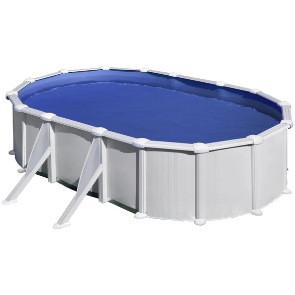 GRE Ovalpool, Weiß, BxHxL: 375 X 132 X 610 Cm 1 GRE Ovalpool, Weiß, BxHxL: 375 X 132 X 610 Cm