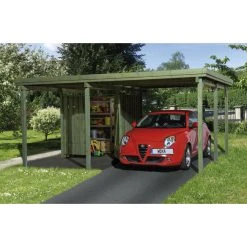 Weka Carport, Holzfarben