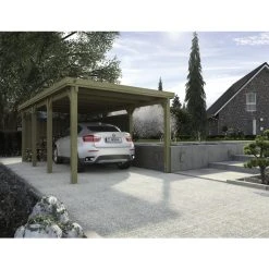 Weka Carport, Holzfarben