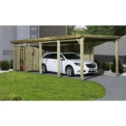 Weka Carport, Holzfarben
