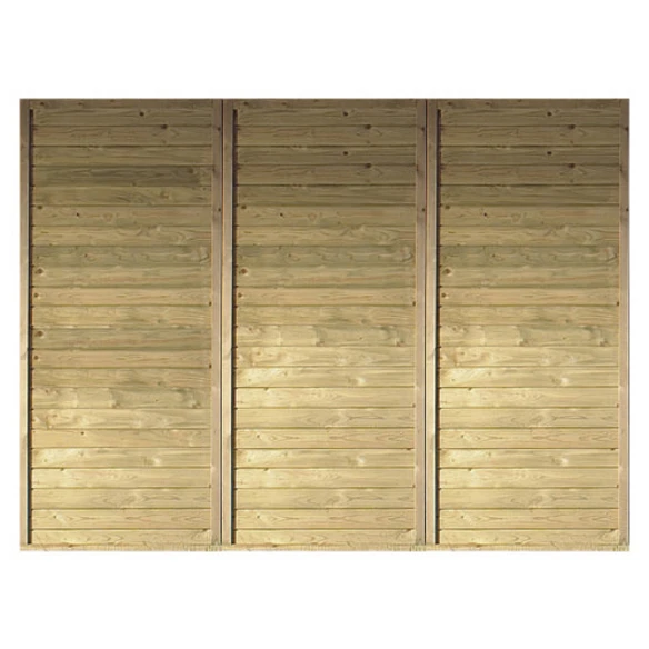 Karibu Carport-Rückwand, Holzfarben, (BxH): 250 X 200 Cm 1 Karibu Carport-Rückwand, Holzfarben, (BxH): 250 X 200 Cm