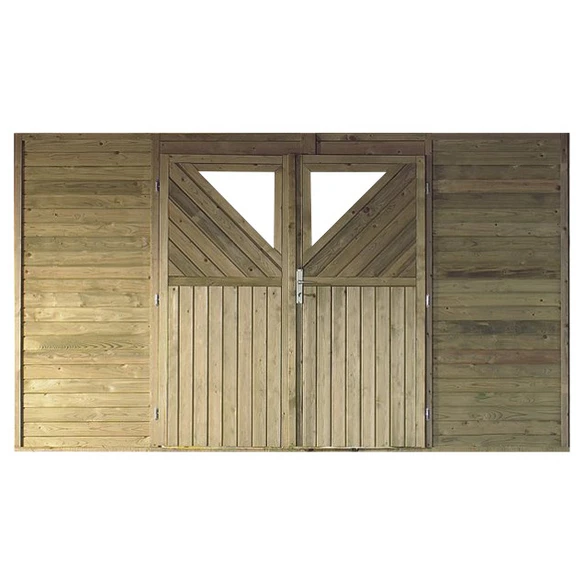 Karibu Carport-Doppeltür, Holzfarben, Außenmaß Breite: 250 Cm 1 Karibu Carport-Doppeltür, Holzfarben, Außenmaß Breite: 250 Cm