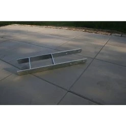 Karibu H-Pfostenanker »Pfostenanker«, Grau