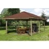 Weka Carport »651«, Außenmaß BxT: 778 X 433 Cm, Grün