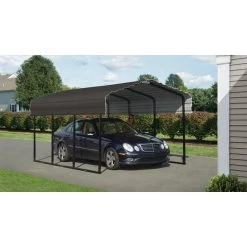 ShelterLogic Carport, Außenmaß BxT: 305 X 465 Cm, Schwarz
