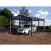 GARDENDREAMS Carport »Satteldachcarport«, B X T X H: 368 X 600 X 250 Cm, Anthrazit