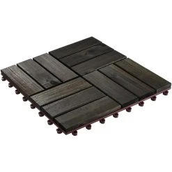 Mr. GARDENER Akazienfliese, BxL: 30 X 30 Cm, Anthrazit
