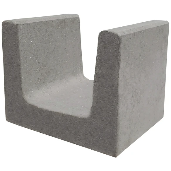 EHL U-Stein, BxHxL: 50 X 40 X 40 Cm, Beton 1 EHL U-Stein, BxHxL: 50 X 40 X 40 Cm, Beton