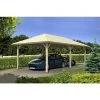 SkanHolz Carport »Taunus«, BxT: 439 X 786 Cm, Firsthöhe: 329 Cm, Unbehandelt