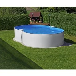 SUMMER FUN Achtformpool »Exclusiv«, Weiß, BxHxL: 300 X 120 X 470 Cm