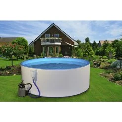 MYPOOL Rundpool, Weiß, ØxH: 350 X 120 Cm