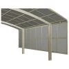 Ximax Carport Zubehör »Seitenwand«, B X H: 6 X 149,5 Cm, Edelstahlfarben