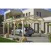 SkanHolz Carport »Franken«, BxT: 376 X 755 Cm, Firsthöhe: 293 Cm, Unbehandelt
