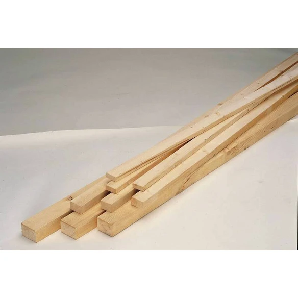 Rettenmeier Holzlatte, Fichte / Tanne, BxH: 2,4 X 4,8 Cm, Rau 1 Rettenmeier Holzlatte, Fichte / Tanne, BxH: 2,4 X 4,8 Cm, Rau