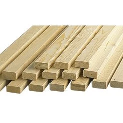 Rettenmeier Unterkonstruktionslatte, Fichte, BxH: 1,8 X 3,6 Cm, Unbehandelt