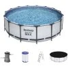 Bestway Rundpool »Steel Pro Max™«, Grau, ØxH: 457 X 122 Cm