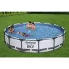 Bestway Rundpool »Steel Pro Max™«, Grau, ØxH: 366 X 76 Cm