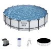 Bestway Rundpool »Steel Pro Max™«, Grau, ØxH: 549 X 122 Cm