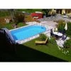 Steinbach Ovalpool »Styria«, Weiß, BxHxL: 360 X 150 X 737 Cm