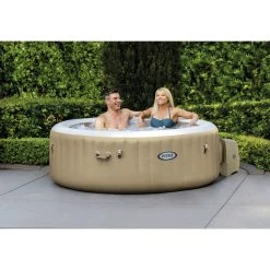 Intex Whirlpool »PureSpa Bubble Massage«, ØxH: 196 X 50,8 Cm, Braun, 4 Sitzplätze