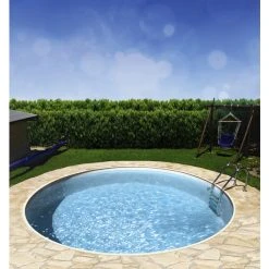 MYPOOL Rundpool, Weiß, ØxH: 450 X 120 Cm