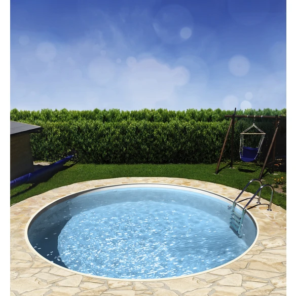 MYPOOL Rundpool, Weiß, ØxH: 350 X 120 Cm 1 MYPOOL Rundpool, Weiß, ØxH: 350 X 120 Cm