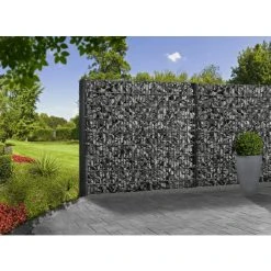 Floraworld Gabionen-Set, BxHxL: 12 X 83 X 201 Cm, Stahl