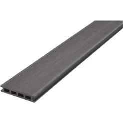 Mr. GARDENER WPC-Terrassendiele, Breite: 14 Cm, Stärke: 2,5 Cm, Gebürstet, 1 Stk.