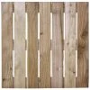 Mr. GARDENER Holzfliese, BxL: 50 X 50 Cm, Natur