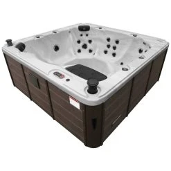 Canadian Spa Whirlpool, 219 X 82 X 219 Cm, Braun, 7 Sitzplätze