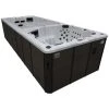 Canadian Spa Whirlpool »Swim Spa«, 228 X 137 X 594 Cm, Braun, 4 Sitzplätze