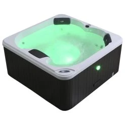 Canadian Spa Whirlpool, 160 X 73 X 160 Cm, Braun, 4 Sitzplätze