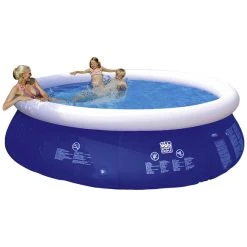 Happy People Rundpool, Blau, ØxH: 300 X 76 Cm