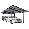 Ximax Doppelcarport »Linea«, Typ 80, Außenmaß BxT: 272,6 X 982,6 Cm, Schwarz