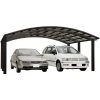 Ximax Doppelcarport »Portoforte«, Typ 110, Außenmaß BxT: 542,3 X 495,4 Cm, Braun