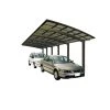 Ximax Doppelcarport »Portoforte«, Typ 110, Außenmaß BxT: 270,4 X 982,6 Cm, Bronzefarben