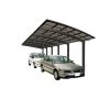 Ximax Doppelcarport »Portoforte«, Typ 110, Außenmaß BxT: 270,4 X 982,6 Cm, Braun