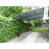 Ximax Einzelcarport »Portoforte«, Typ 80, Außenmaß BxT: 270,4 X 495,4 Cm, Bronzefarben