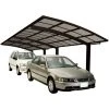 Ximax Doppelcarport »Portoforte«, Typ 60, Außenmaß BxT: 270,4 X 982,6 Cm, Braun