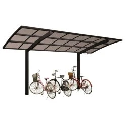 Ximax Einzelcarport »Portoforte Mini«, Typ 60, Außenmaß BxT: 201 X 495,4 Cm, Schwarz