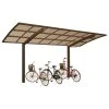 Ximax Einzelcarport »Portoforte Mini«, Typ 60, Außenmaß BxT: 201 X 495,4 Cm, Bronzefarben