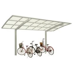 Ximax Einzelcarport »Portoforte Mini«, Typ 60, Außenmaß BxT: 201 X 253,8 Cm, Edelstahlfarben